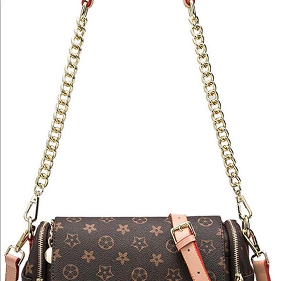 Women's Chain Handbag Printed Shoulder Messenger - Picture 3 of 6